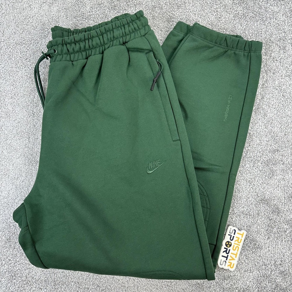 Nike Tech Pack Pants Mens Medium Green Therma-Fit Repel Joggers FB7823-323